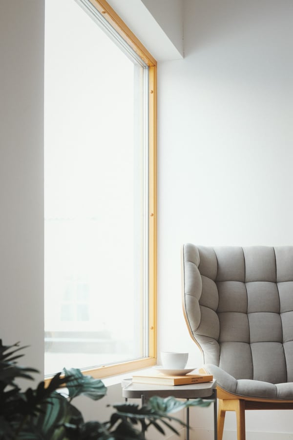 Fast fönster lasyr insida Arlanda