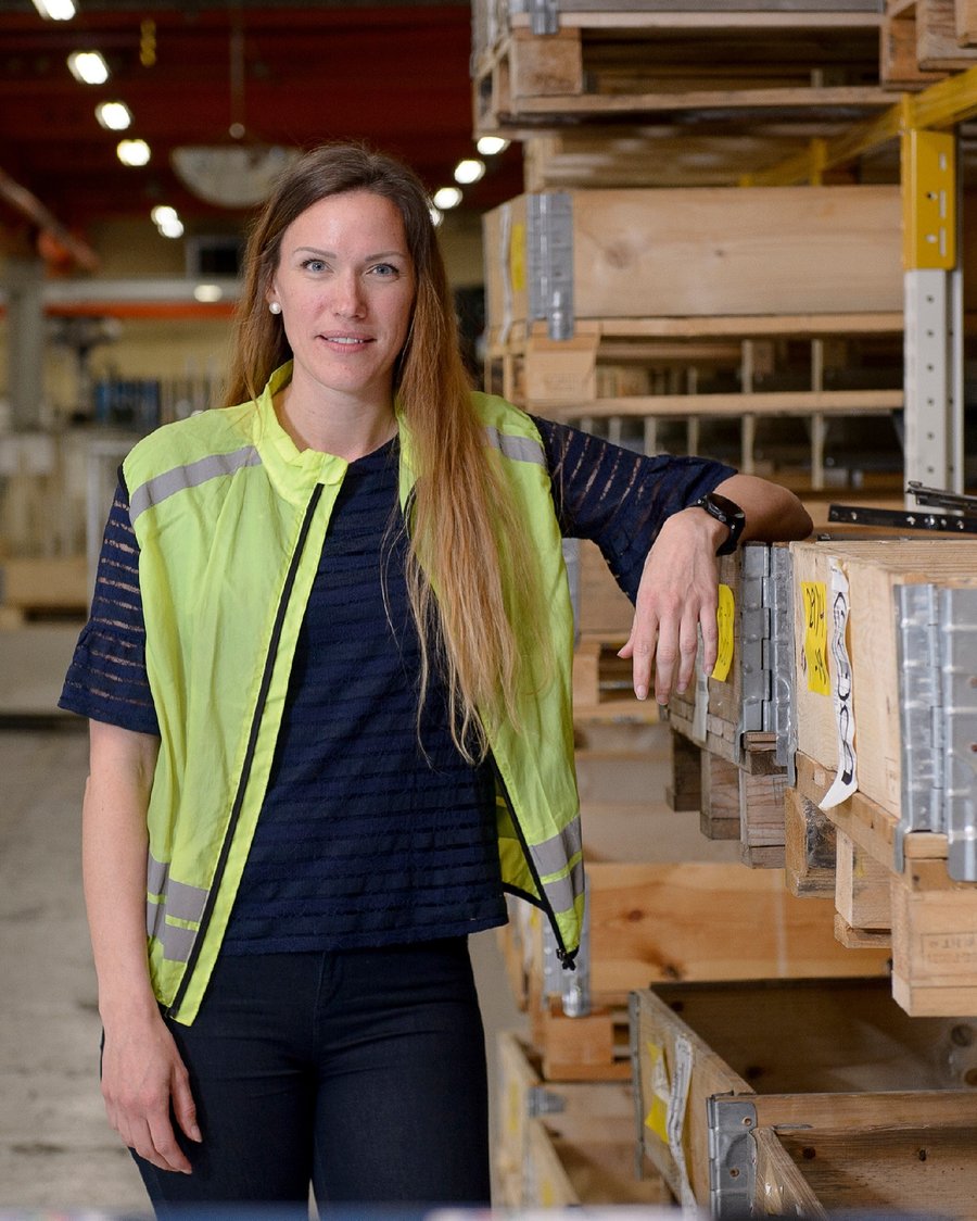 Sofia Hedberg, Arbetsmiljö- och underhållschef